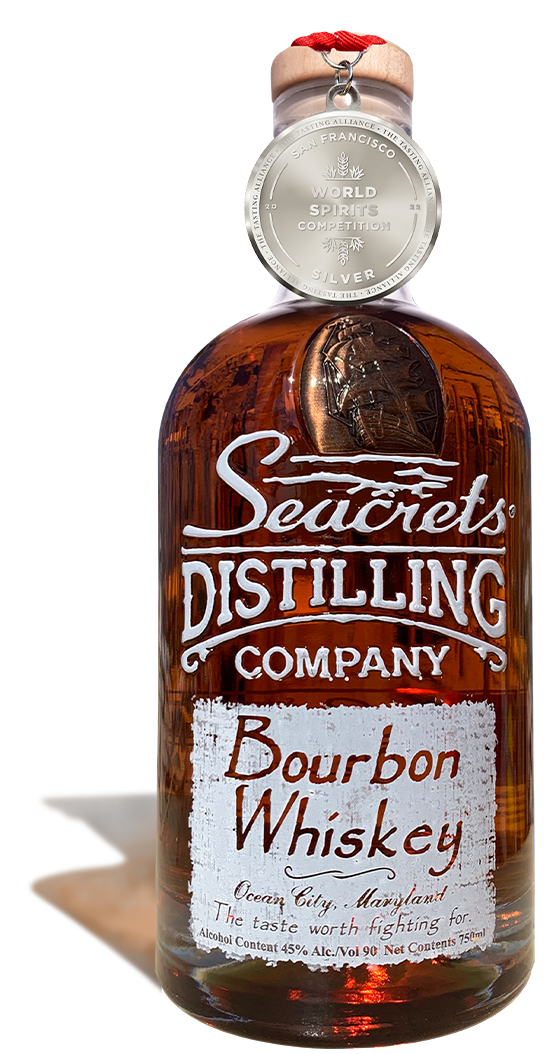 Bourbon 750ml Shadow Medal