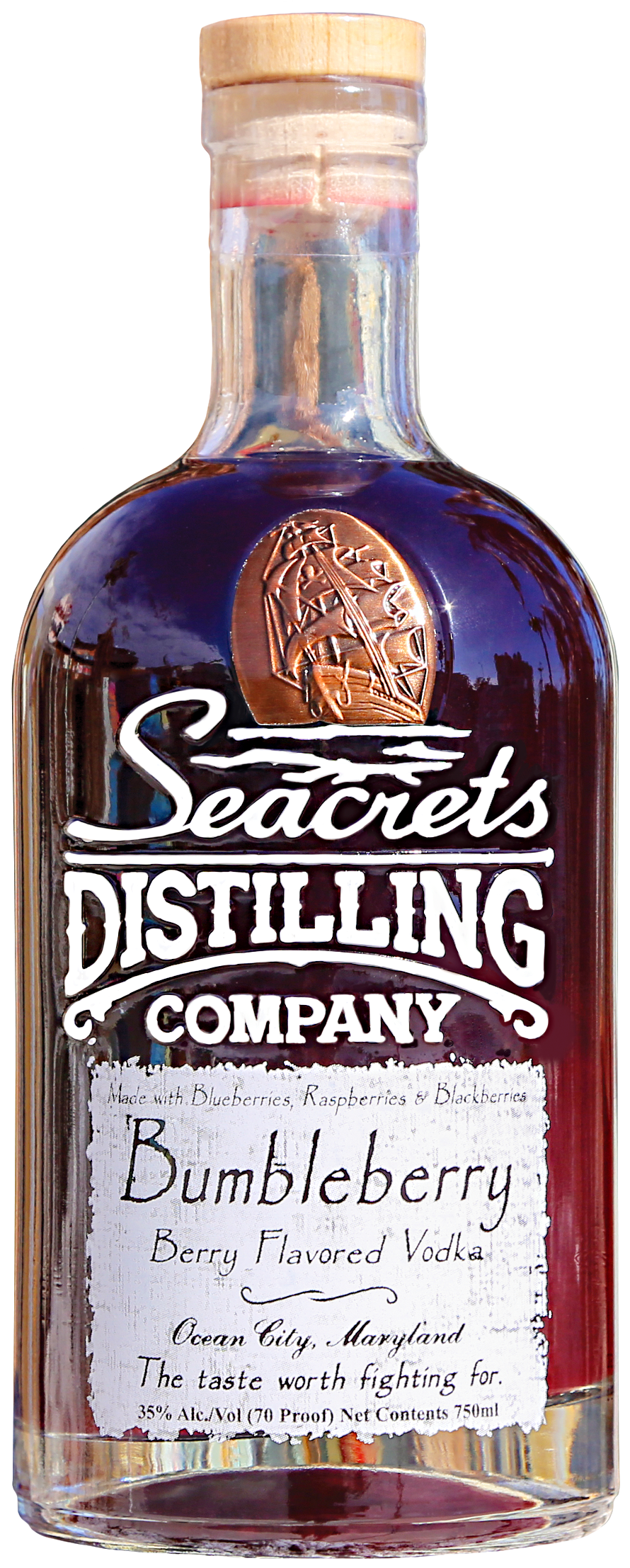 Seacrets Bumbleberry Vodka 750ml Bottle of Seacrets Bumbleberry Vodka