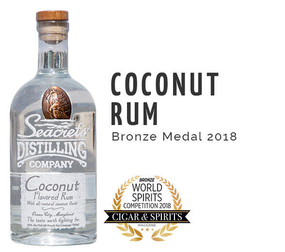 Spiced Rum C&S Award - Bronze Medal 2018