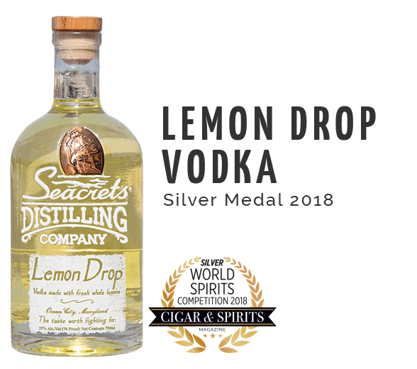 Lemon Drop Vodka Class - Silver Medal 2018