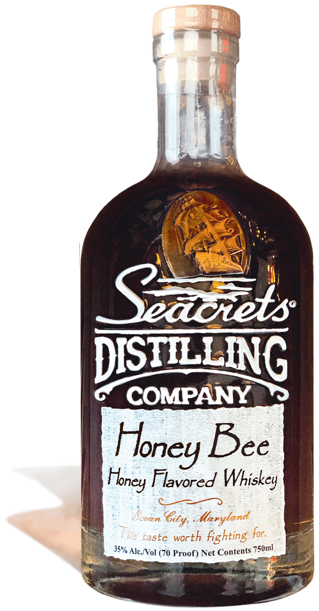 Honey Bee Whiskey 750ml Shadow